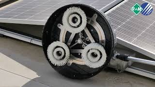 Rotation PV and solar surface cleaner by R+M Suttner