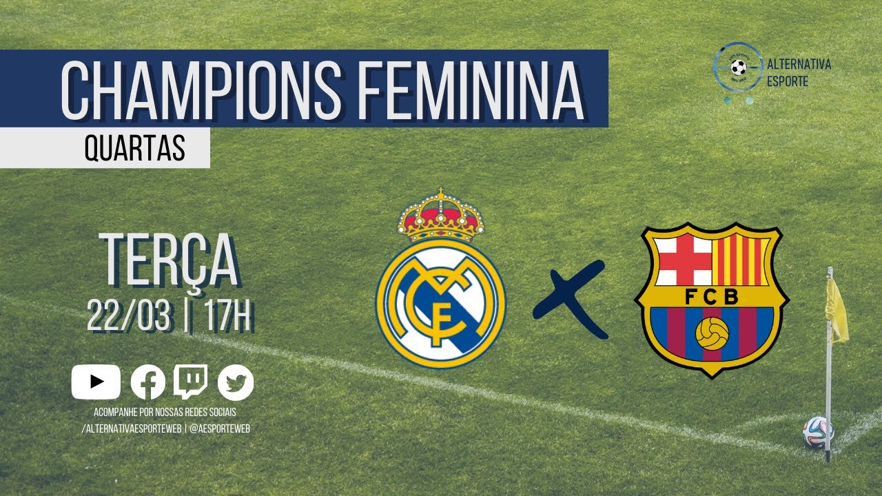 Real Madrid estreia na Champions League Feminina nesta quarta