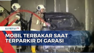 Download lagu Minibus Terbakar saat Terparkir di Garasi Rumah, Diduga Akibat Korsleting