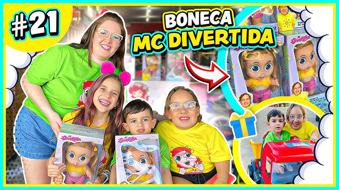 Boneca da MC Divertida  Maria Clara virou Boneca 💛 