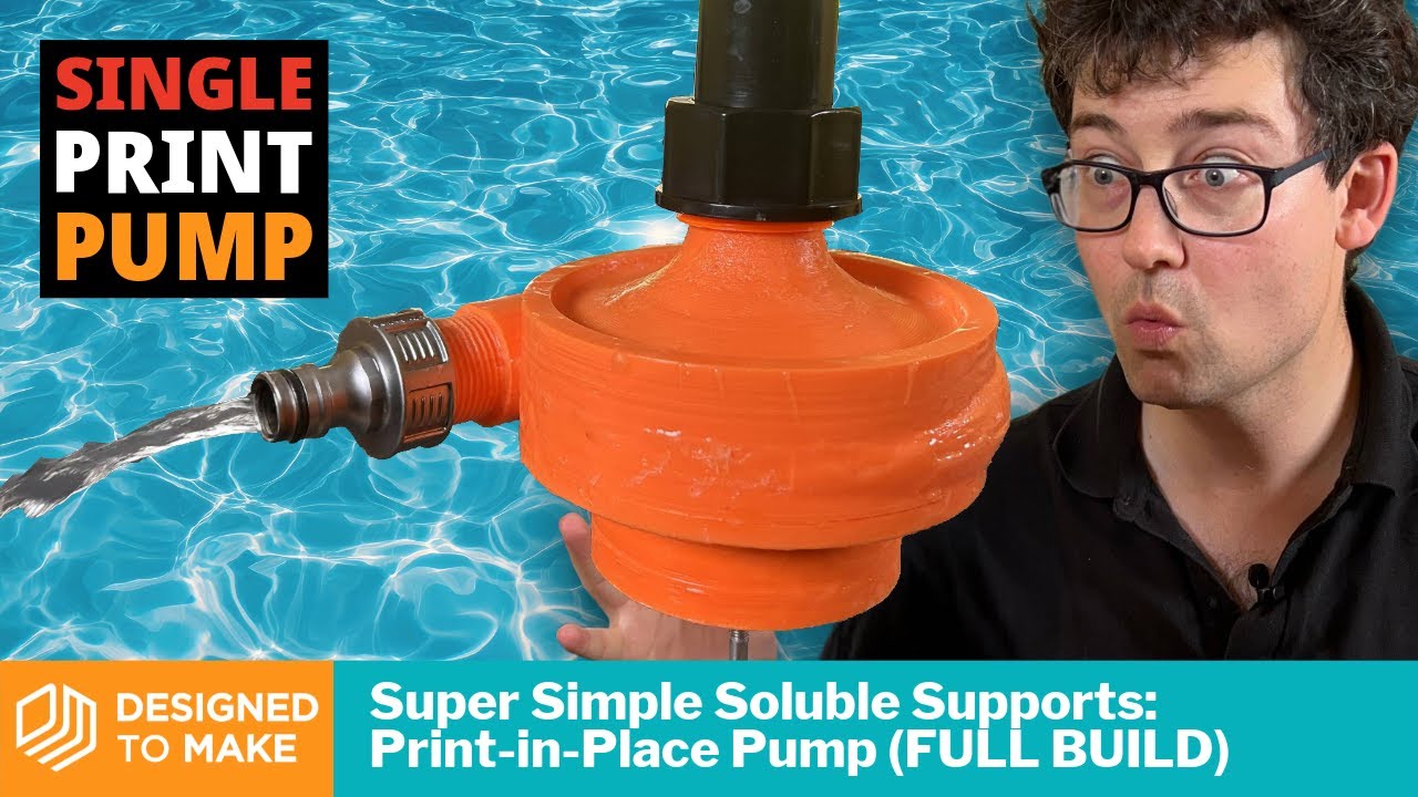 Can you Print-in-Place a Water Pump | Hackaday.io
