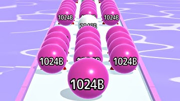 Max Levels BallRun2048 Infinity ♾️ 🔮💥: All Levels Gameplay Walkthrough Android ,iOS BIG UPDATE