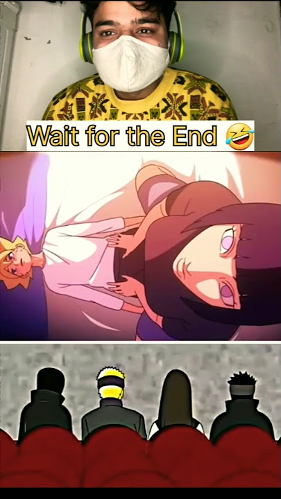 naruto reaction on lucky boy🤣 #naruto #shortsfeed #anime #derpixon #hanabi #itachi #inosuke #fnaf