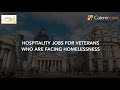 Only a pavement away supporting veterans facing homelessness into new careers in hospitality