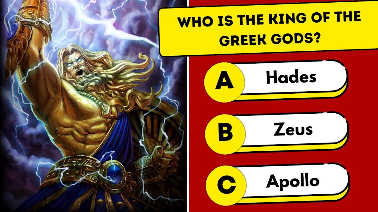 Полная викторина по греческой мифологии 🔱 | 40 потрясающих вопросов о богах и богинях!