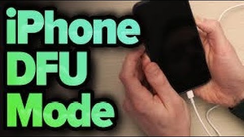 How To Enter or Exit DFU Mode in iPhone 7 or 7 Plus