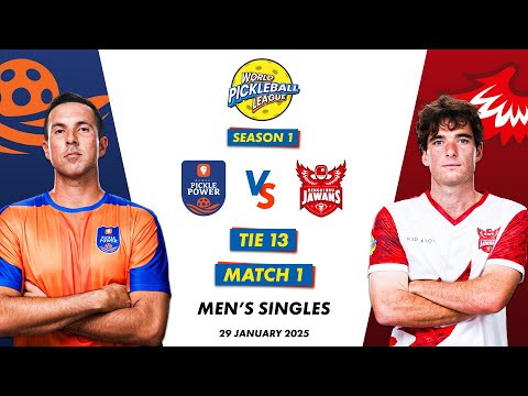 WPBL S1 | Mumbai Pickle Power Vs Bengaluru Jawans | Men’s Singles