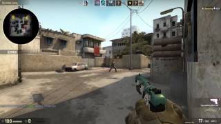 DAUN - CS:GO Competitive Dust2 with AVA, Wanzy, a friend and a random guy, comeback is real! part 1