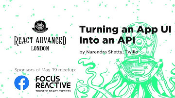 Turning an Application UI into an API – Narendra Shetty