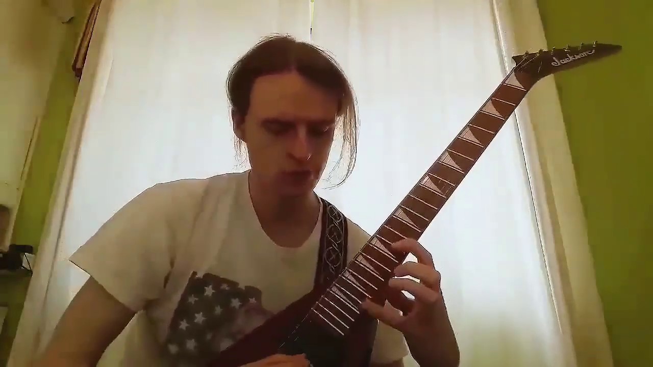 Conor Eustace - Megadeth - Burnt Ice - Ending Guitar Solo's - Electric Guitar Cover - 2018 Video