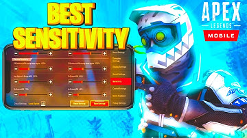 How To Find the BEST SENSITIVITY in Apex Legends Mobile | Apex Mobile SENSITIVITY Tips & Trick