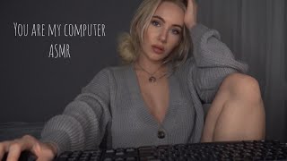 You spy on me through my webcam ASMR