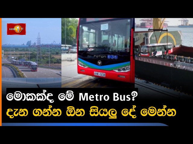 මොකක්ද මේ Metro Bus? දැන ගන්න ඕන සියලු දේ මෙන්න