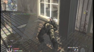 cod mw2 3rd person multyplayer gameplay/ map scrapyard