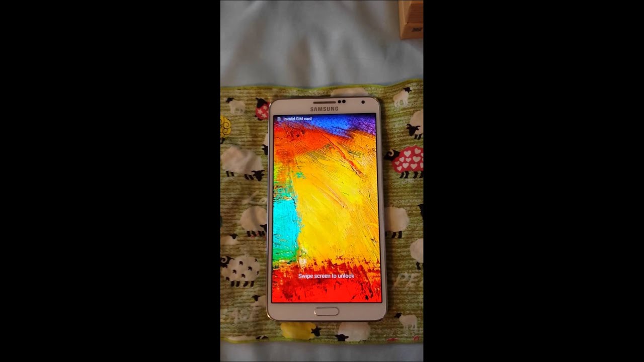 Samsung T Mobile Note 3 N900t Sim Unlock Youtube