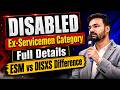 Disabled Ex-Servicemen Category Explained | ESM vs DISXS Difference for Bank Exams 2026
