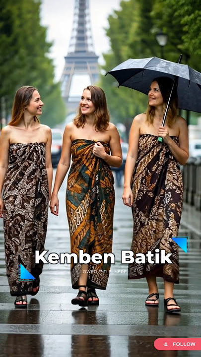Kemben Batik #batik #batikmodern #bule #indonesia