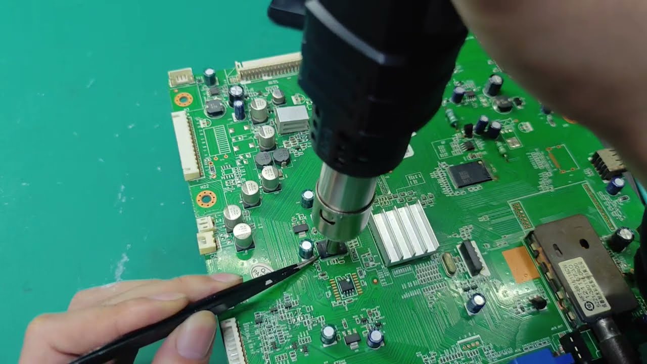 维修主板遇到BGA芯片怎么办？用这个热风枪就能轻松拆焊