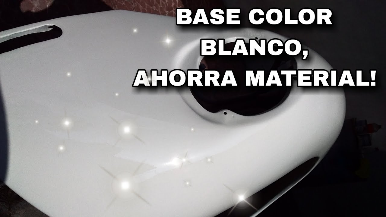 COMO APLICAR BASE COLOR / BLANCO YouTube