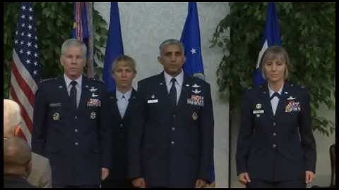 Air Force Network Integration Center Change of Command 2013