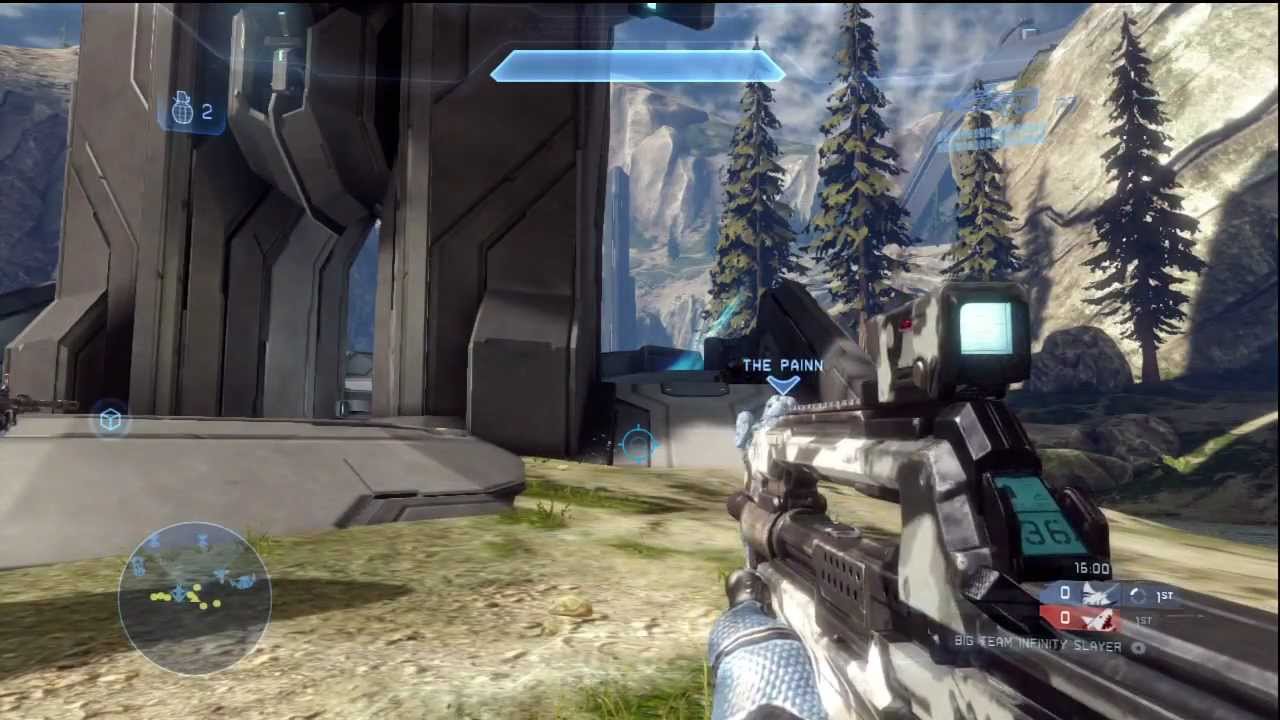 Halo Ragnarok Big Team Infinity Slayer on Ragnarok (Halo 4 Multiplayer Gameplay ...