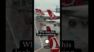 Rain makes this hit different 😮‍💨✈️  #turkishairlines #airbustails #planespotters #airportapron