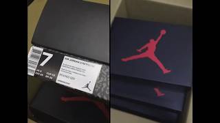 Unboxing New Sneakers : Air Jordan 3 III Retro 2018 OG Black Cement Grey (854262-001)