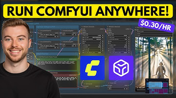 Hoe je ComfyUI op RunPod draait! (Geen GPU nodig – installatiehandleiding van $ 0,30/uur)