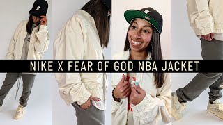 nike x fear of god bomber jacket