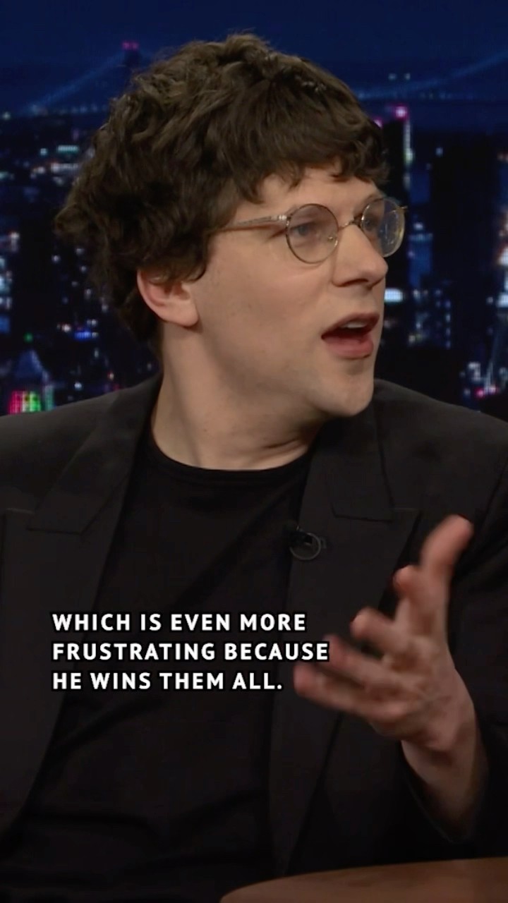 #JesseEisenberg spent the award season cycle accepting awards on behalf of #KieranCulkin ?