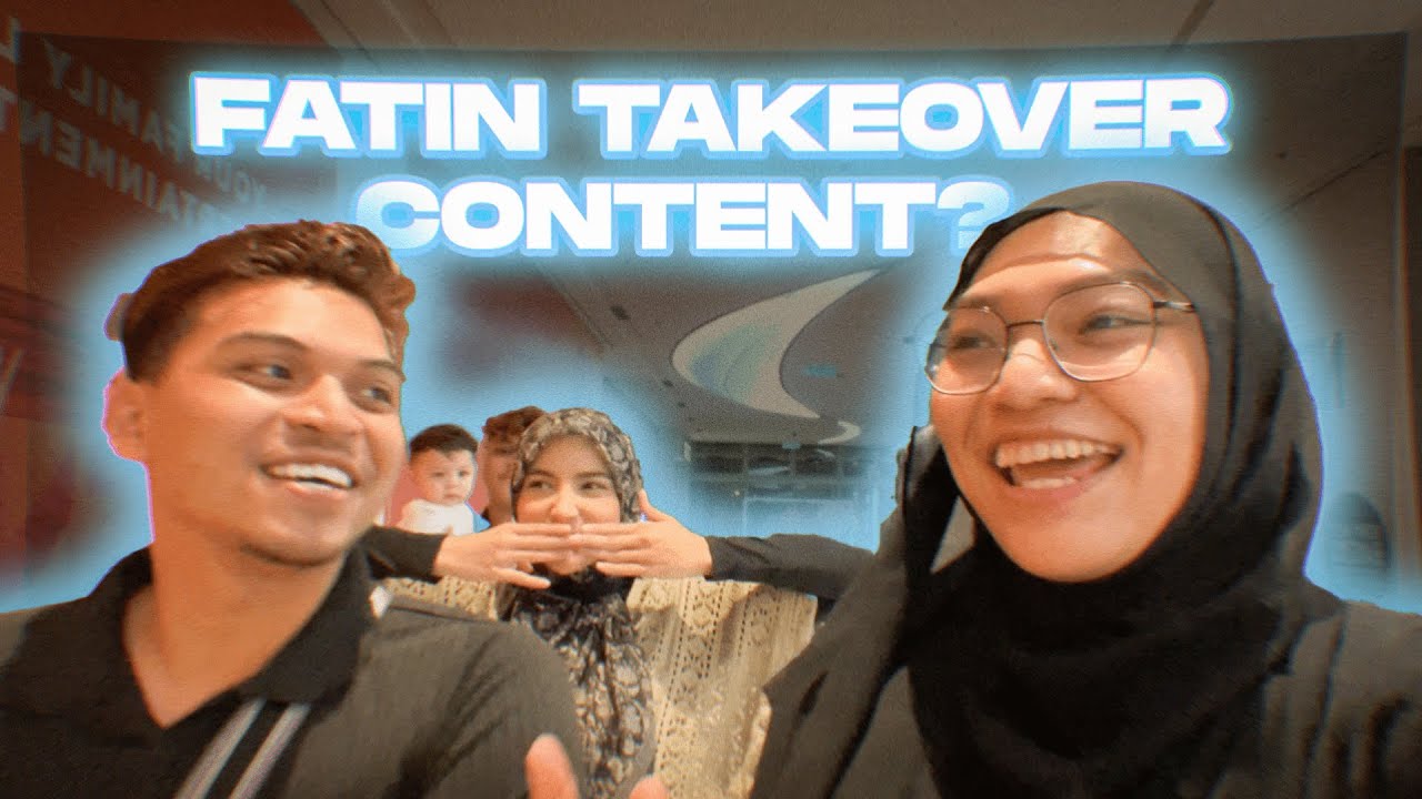 1st VIDEO FATIN !! BEST NYA NAIK MRT !! RINDU RIAZ!!