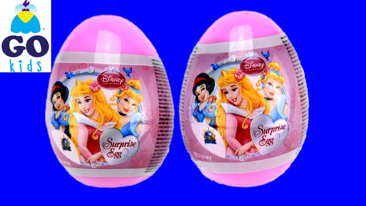 Disney Princess Surprise Eggs - Princess Ariel, Princess Cinderella ...