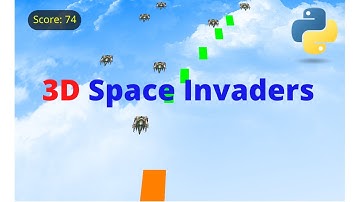 Creating 3D Space Invaders in Python with Ursina Engine