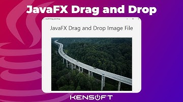 JavaFX Drag and Drop Image to ImageView Tutorial