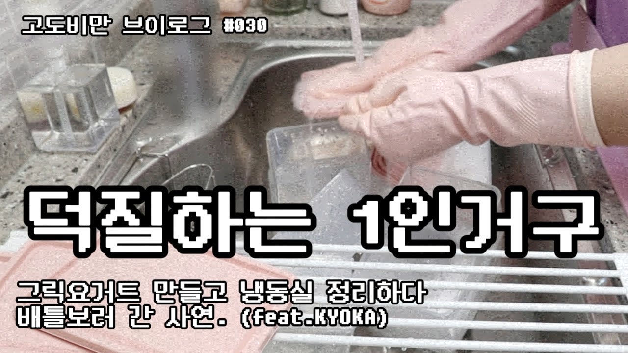 고도비만 브이로그 #030 | 1인가구 자취일상 | 냉동실 정리하고 잡곡밥 짓고 그릭요거트 만들기, 소제동 데이트, 2026 대전세션 프리스타일 배틀 with 쿄카 💚