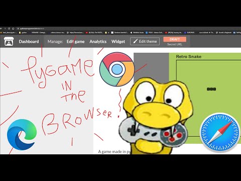 Great news: How to run a videogame made in Python into the Browser!