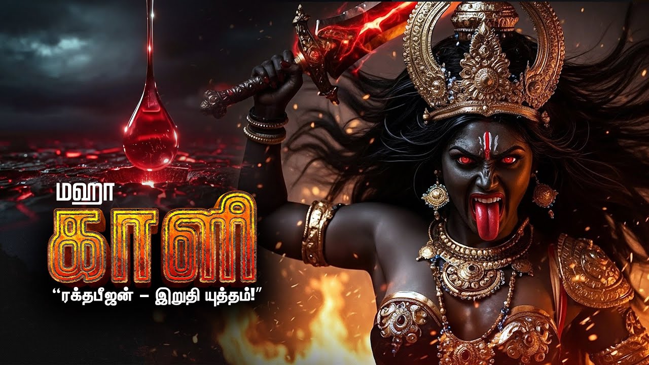 “மஹாகாளி vs ரக்தபீஜன் – மார்க்கண்டேய புராணத்தில் சொல்லப்பட்ட கதை | சும்பன் நிசும்பன் வதம்” | Part-1