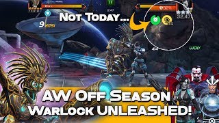 #AW Off Season vs H-S-H - Warlock vs. Rank 5 DOMINO on SafeGuard - Marvel Contest Of Champions
