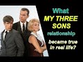 What MY THREE SONS relationship became true in REAL life?