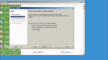 LibreOffice Base (83) Connect Directly