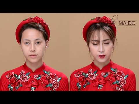 Hướng dẫn makeup cô dâu ngày ăn hỏi by Mai Đỗ Makeup