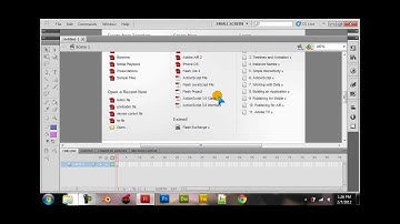 Adobe Flash Professional CS5 tutorial - image gallery