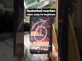 Basketball reaction video setup for beginners on iPhone