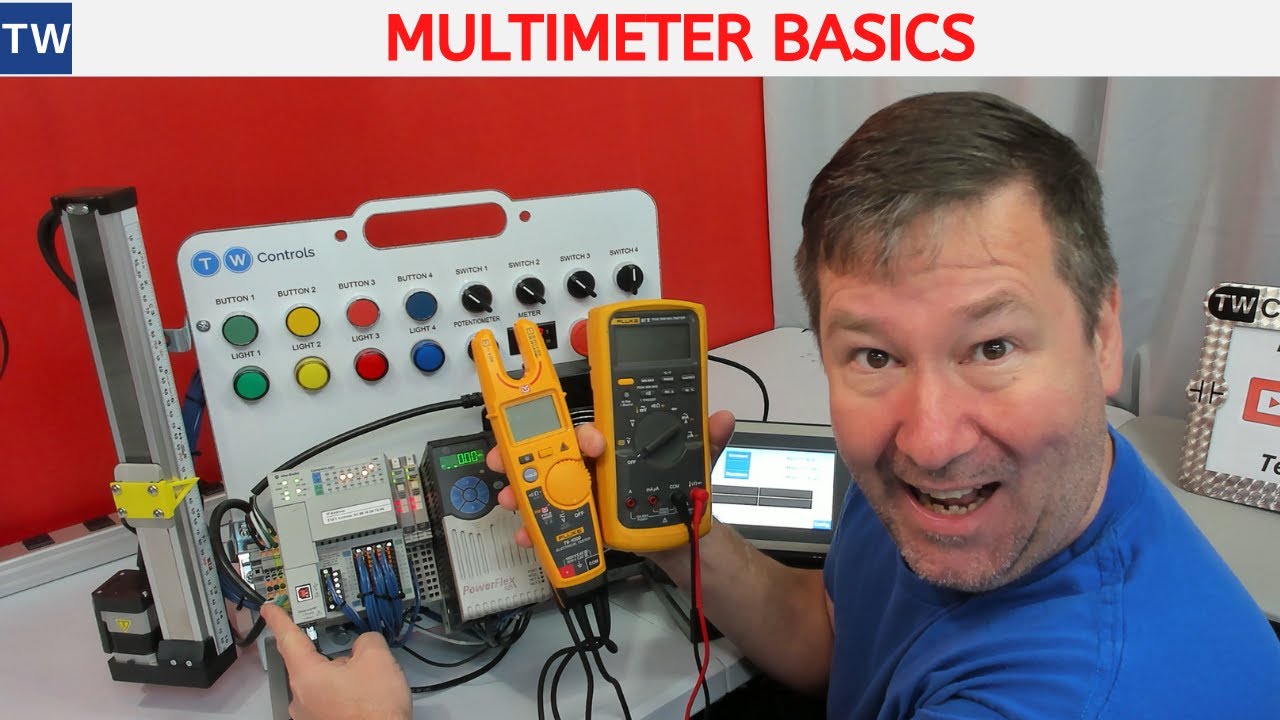 How to Use a Fluke Multimeter - Instrumentation Technician Course - lesson  4 