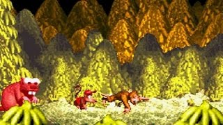 Donkey Kong Country [GBA] SR - Very Gnawtys Lair [101%]