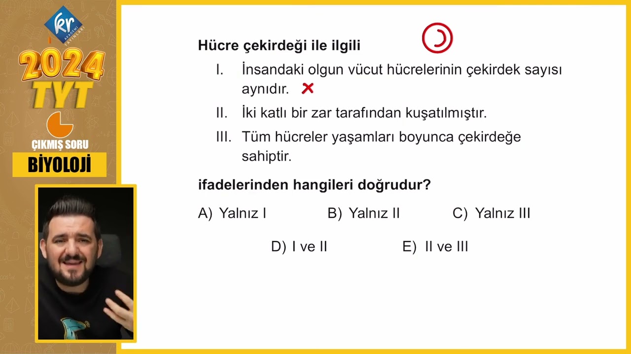 2. Ünite Hücre İkiz Sorular Soru Çözümleri