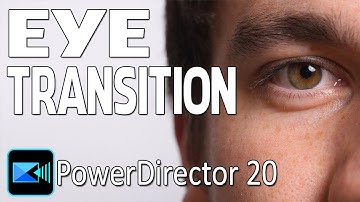 How To Make The Zoom Into Eye Transition | PowerDirector