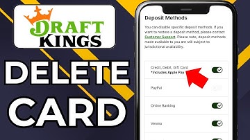 HOW TO DELETE CARD OFF DRAFTKINGS (2025)