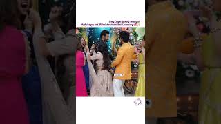 When Tejran Arrived at Avika and Milind Haldi Ceremony 💛 #tejran #couple #patipatniaurpanga