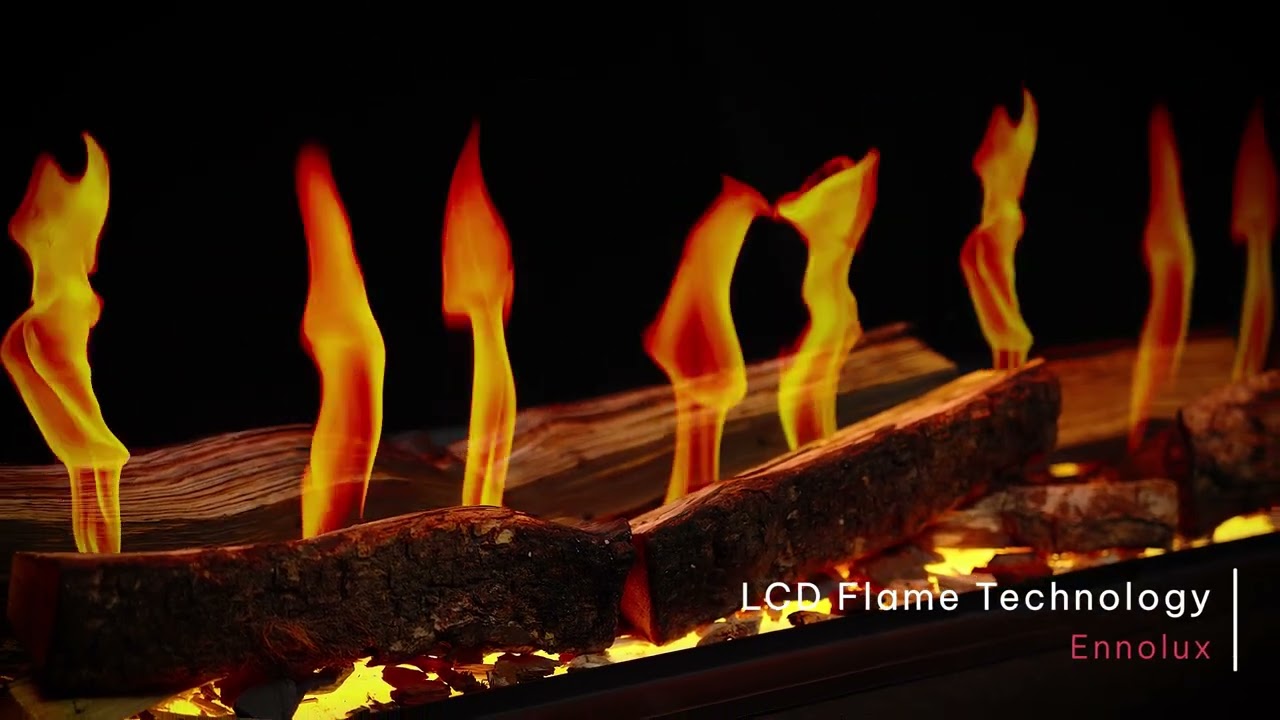 Focal Point Ennolux LCD Electric Media Wall Fire